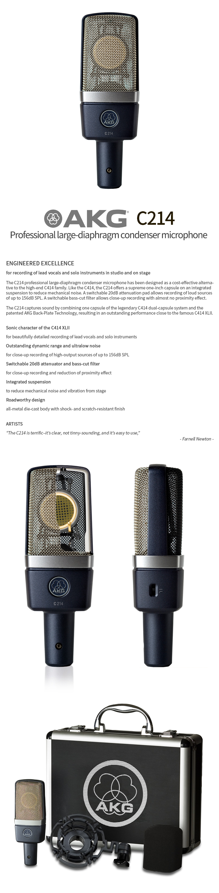 AKG C214 | Ringo Shop AKG C214 | Ringo Shop